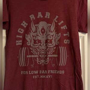 High Bar Lift T-shirt (size small)
